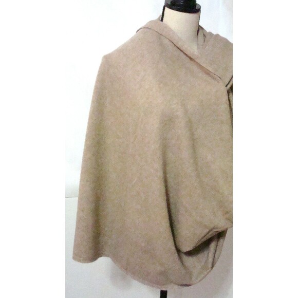 NWT New 100% Cashmere Scarf Wrap Long Womens Tan Ryllace Brown Taupe - Picture 7 of 14